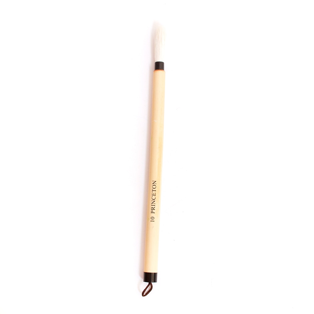 Princeton, Bamboo, Brush, Round, 10